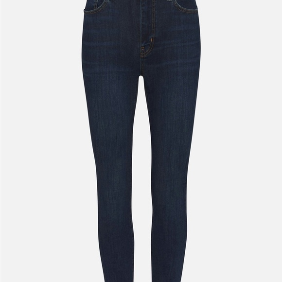 New without tag! Frame Denim Dark Blue Ankle Jeans. Fits size 8-12 - Picture 1 of 4